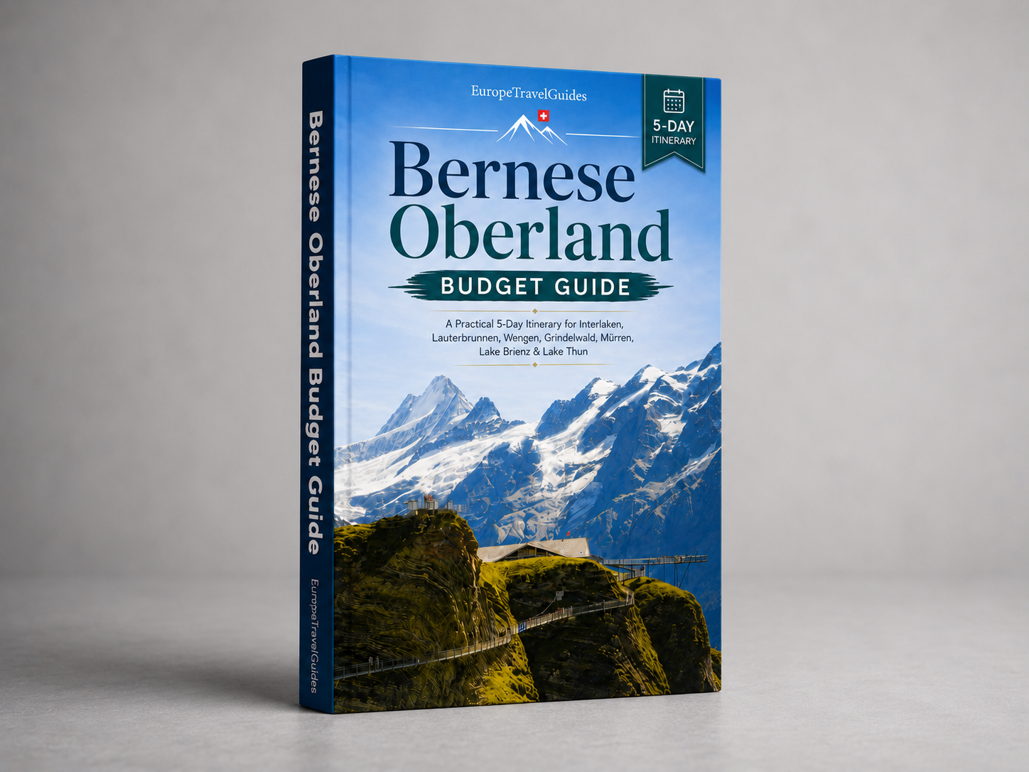 Bernese Oberland Budget Guide mockup